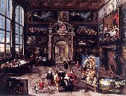 Cornelis de Baellieur Gallery of a Collector Sweden oil painting artist